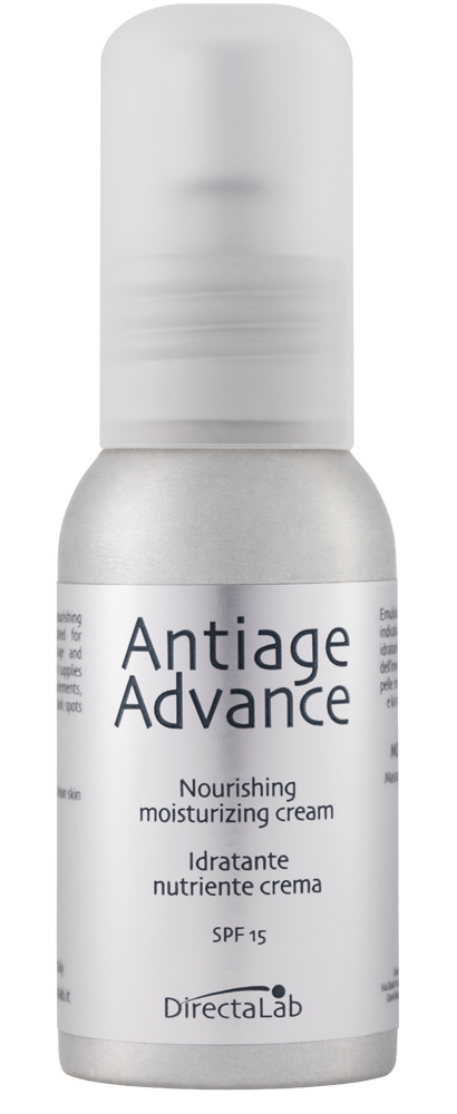 Анти-возрастной питательный увлажняющий крем SPF 15 Antiage Advance марки DirectaLab 50 мл