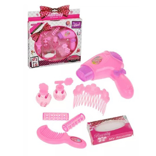

Игровой набор Наша Игрушка Стилист 8 пр. 200748164, Розовый