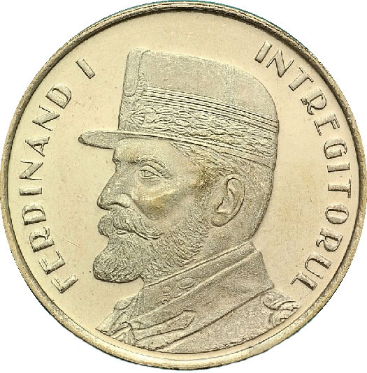 

Монета 50 бани Фердинанд I, Румыния, 2019 г, в, Монета в состоянии UNC из мешка