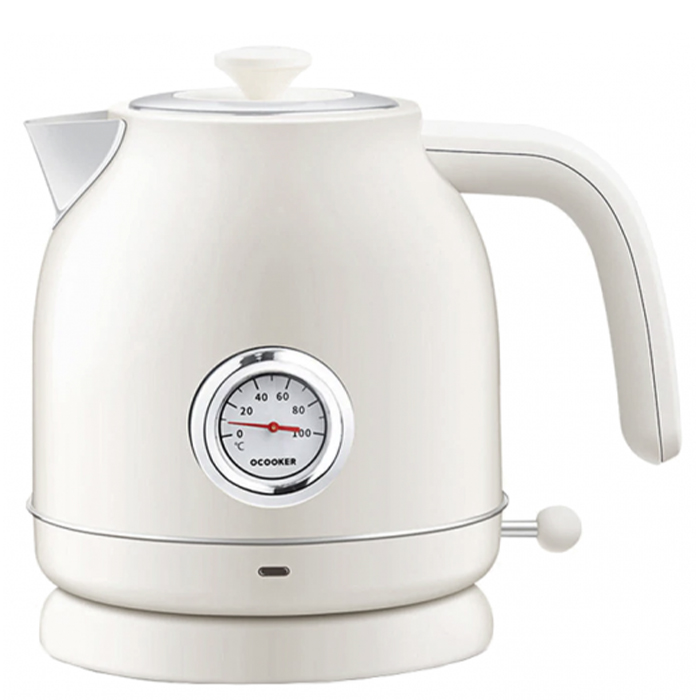 

Чайник Xiaomi Qcooker Retro Electric Kettle 1.7L (Глобальная версия), белый