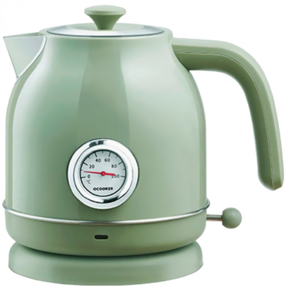 

Чайник Xiaomi Qcooker Retro Electric Kettle 1.7L (Глобальная версия),зеленый