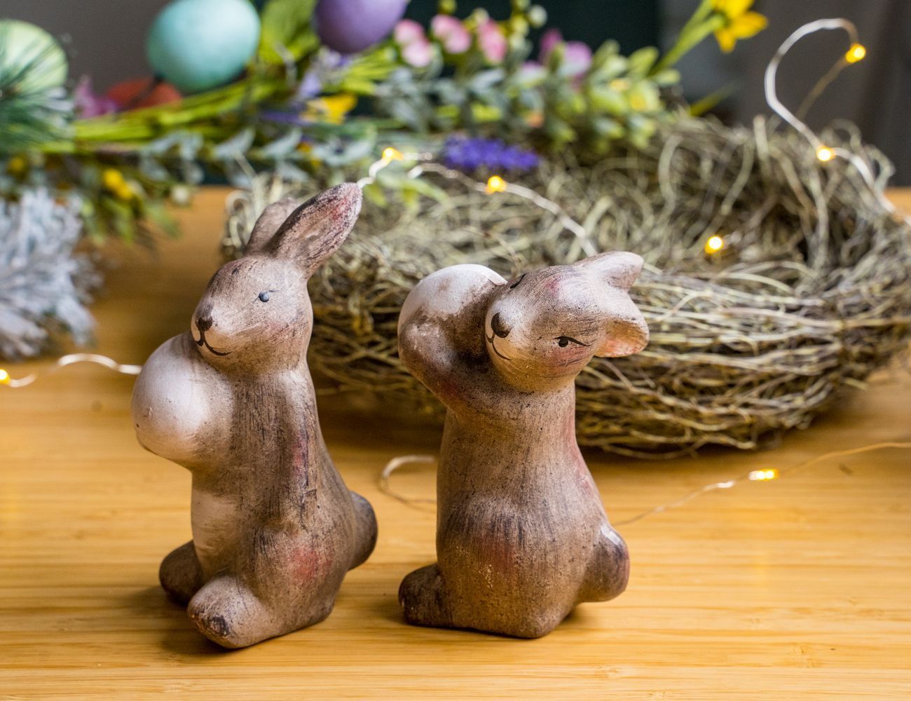 

Декоративная фигурка КРОЛИК ЛАПЧИК, терракота, 14 см, Kaemingk, Бежевый, 820558-1