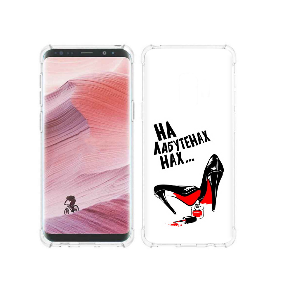 

Чехол MyPads Tocco для Samsung Galaxy S9 на лабутенах (PT101623.567.493), Прозрачный, Tocco