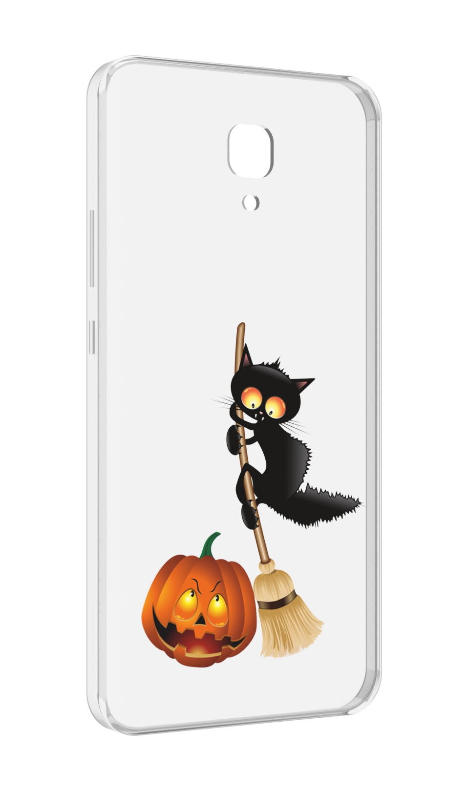 

Чехол MyPads хэлуинский котик для Meizu M5 Note, Прозрачный, Tocco