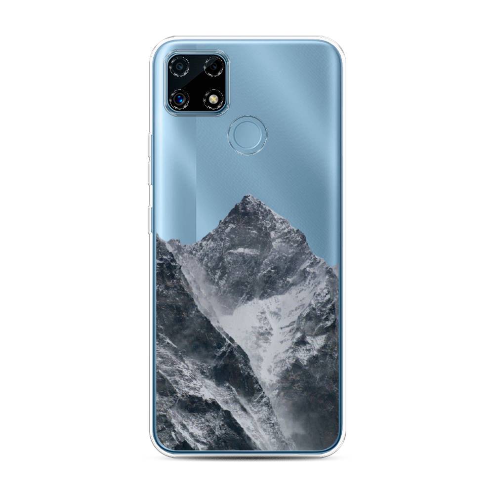 

Чехол на Oppo Realme C25 "Горы арт 4", Серый;бежевый, 257450-2