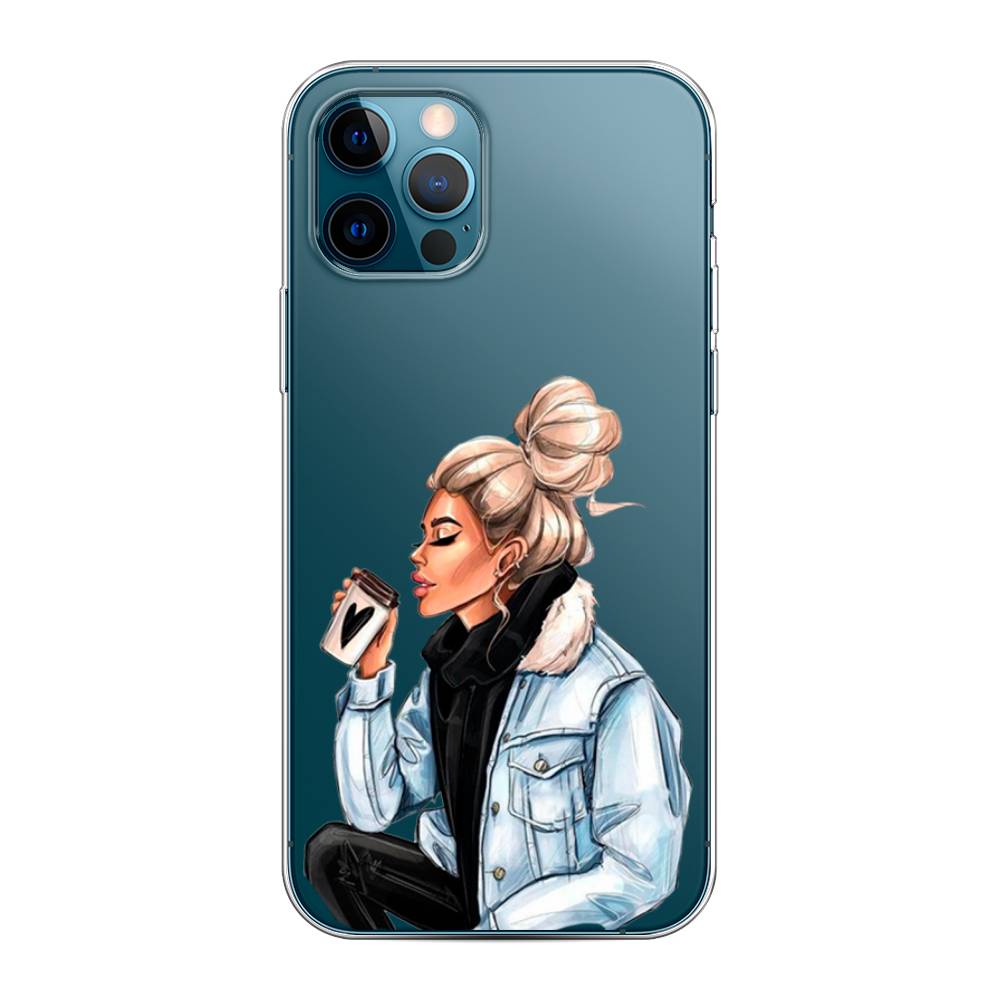 

Чехол Awog на Apple iPhone 12 Pro / Айфон 12 Pro "Cute girl", Разноцветный, 12850-7