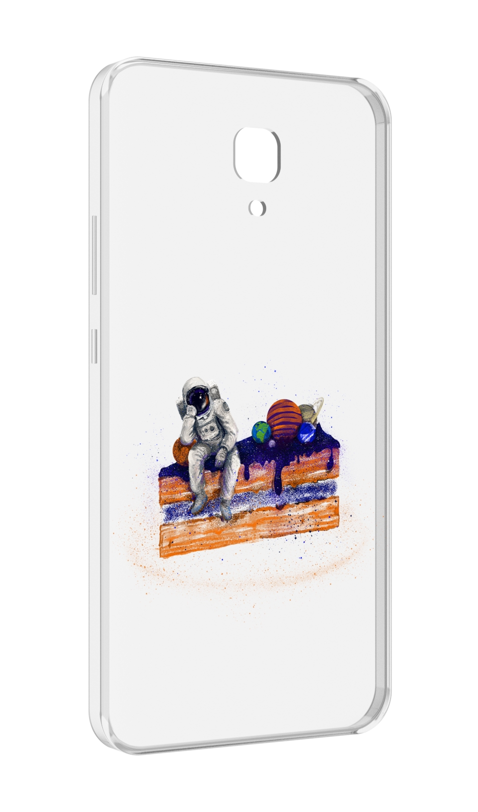 

Чехол MyPads торт с планетами для Meizu M5 Note, Прозрачный, Tocco