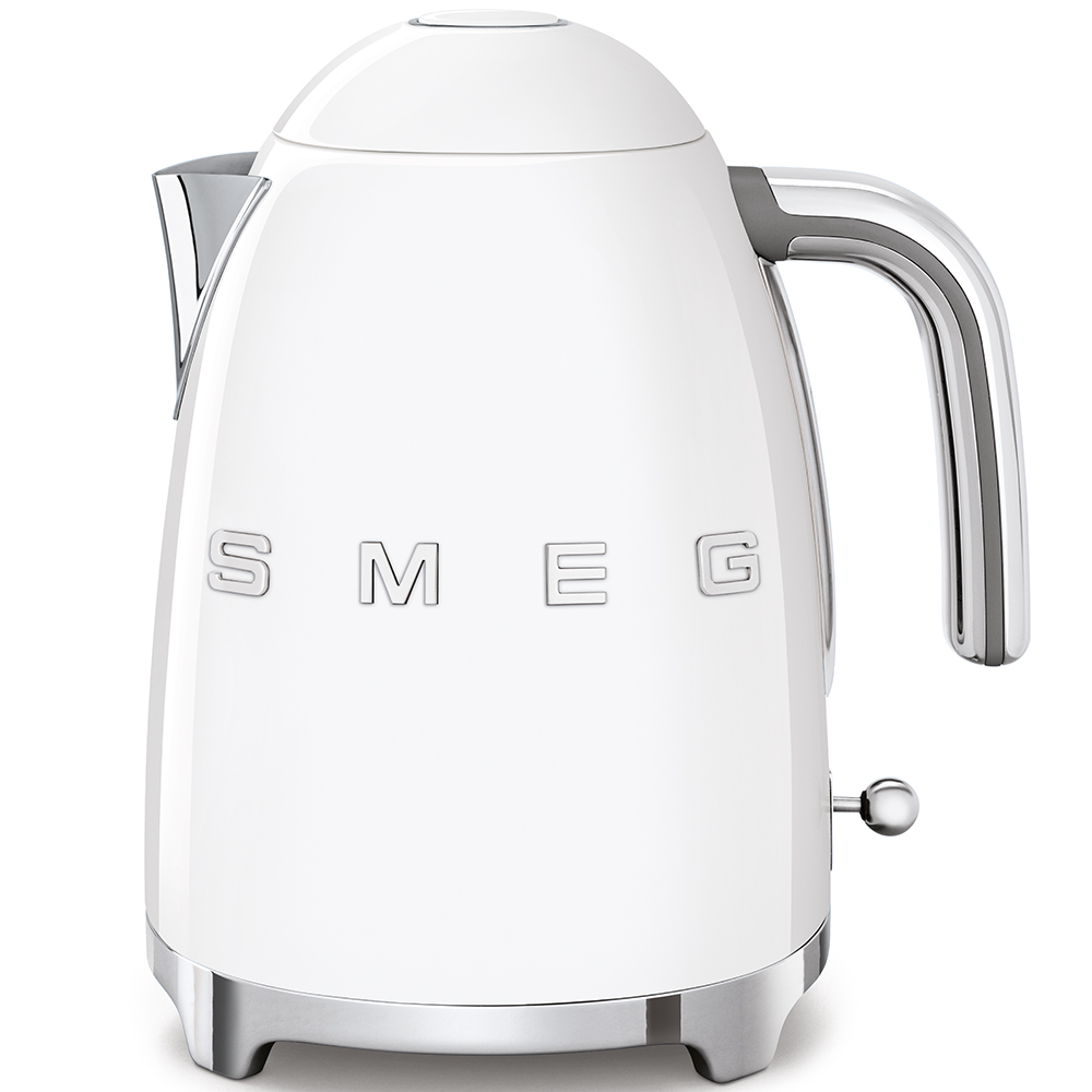 

Чайник электрический Smeg KLF03WHEU 1.7 л белый, KLF03WHEU