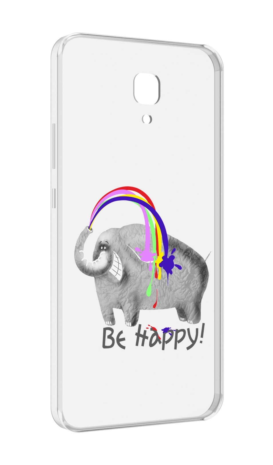 

Чехол MyPads счастливый слон для Meizu M5 Note, Прозрачный, Tocco