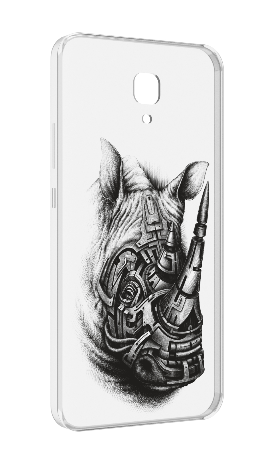 

Чехол MyPads стальной носорог для Meizu M5 Note, Прозрачный, Tocco