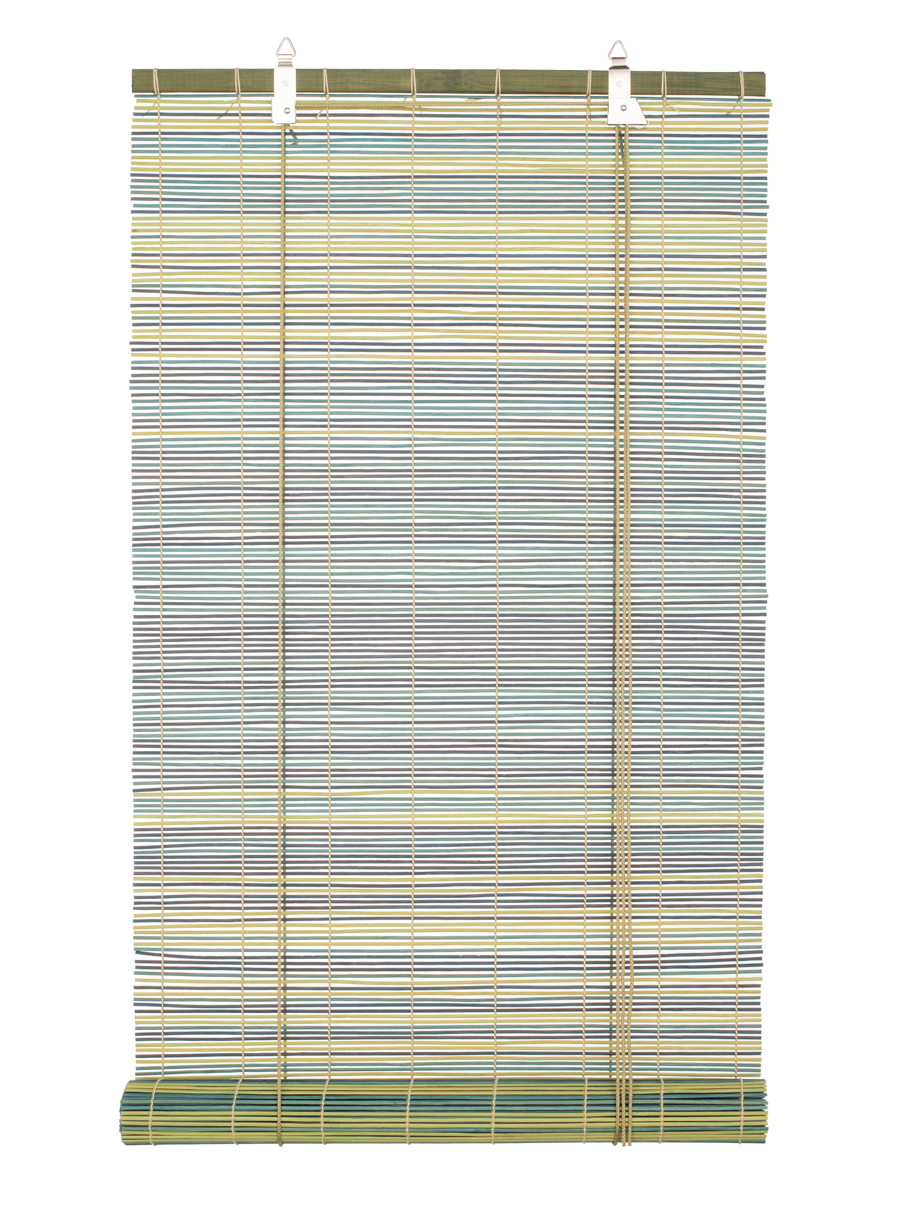 

Рулонные шторы Primedeco, бамбук, микс сине-зеленый, 50х160, натур_бамбук