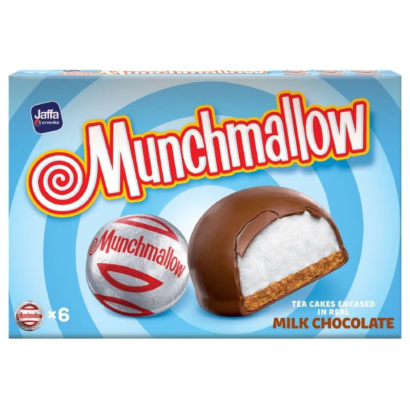 

Пирожное Jaffa Crvenka Munchmallow с маршмеллоу в молочном шоколаде 105 г