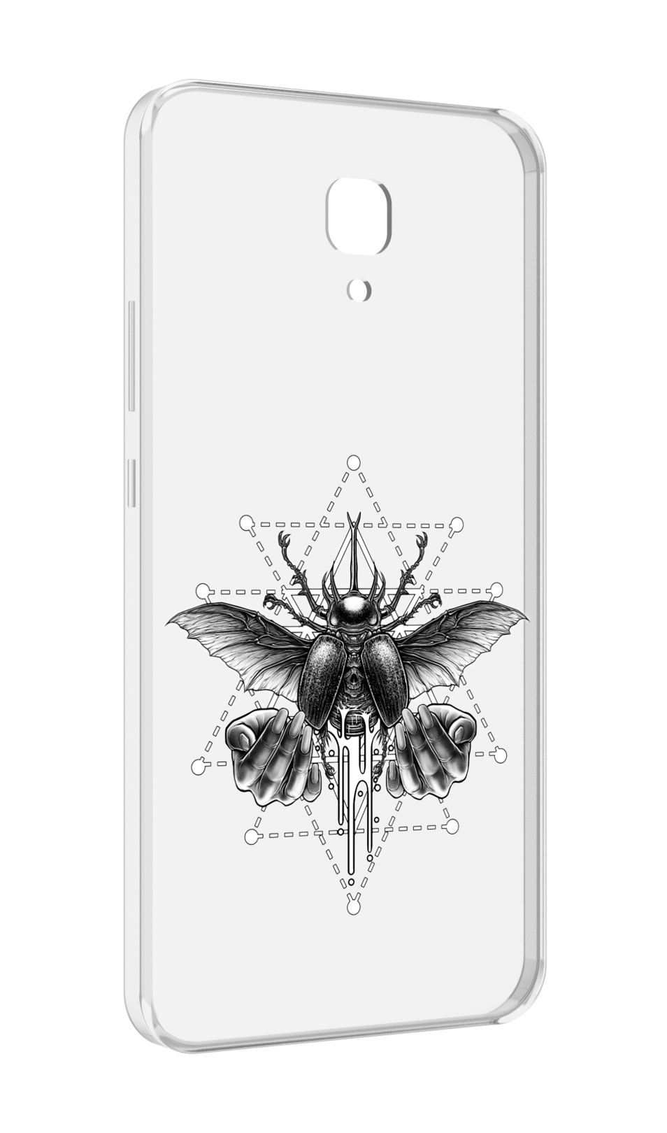 

Чехол MyPads скарабей для Meizu M5 Note, Прозрачный, Tocco