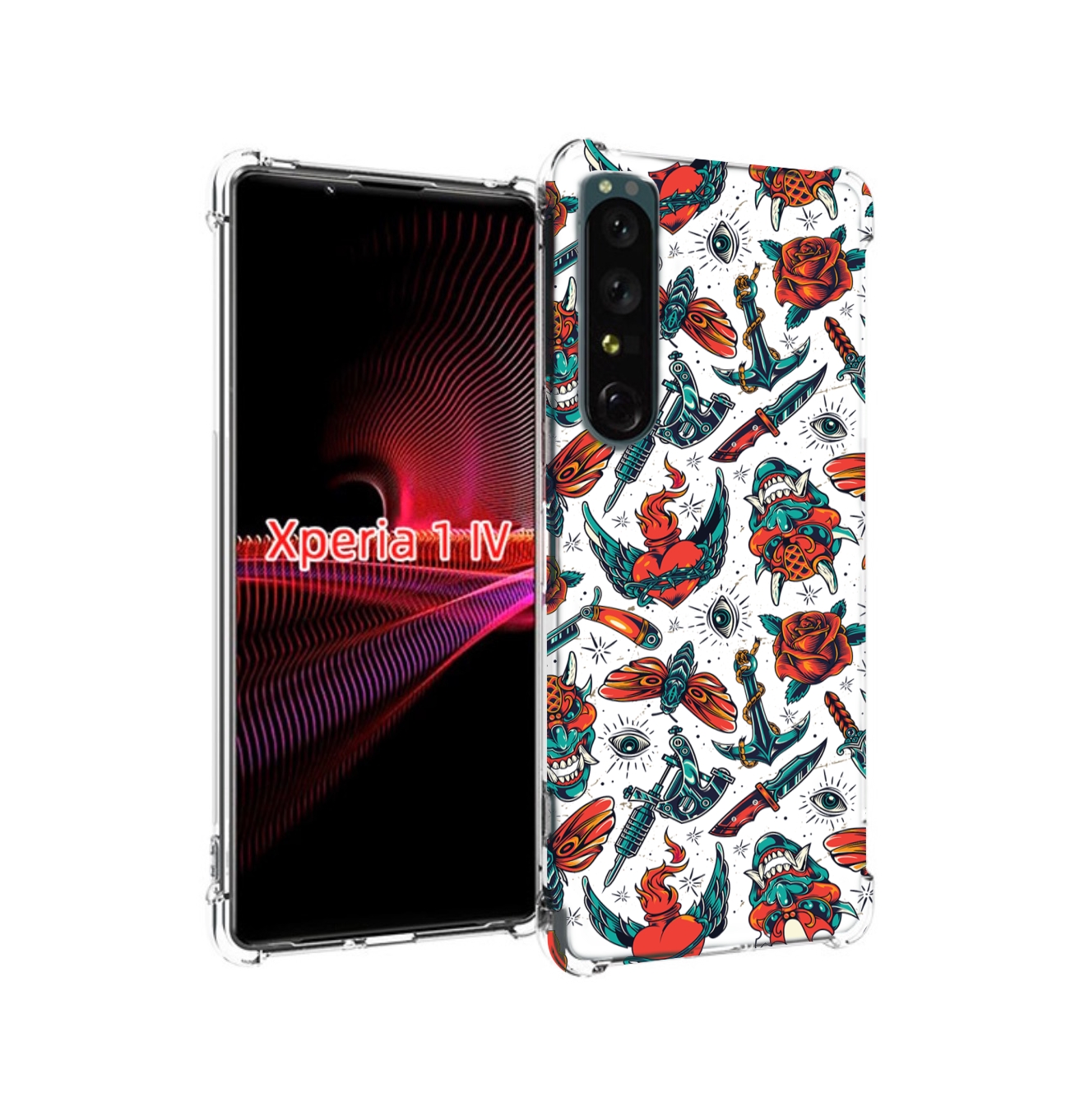 

Чехол накладка MyPads олд-скул-пак для Sony Xperia 1 IV, Прозрачный, Tocco