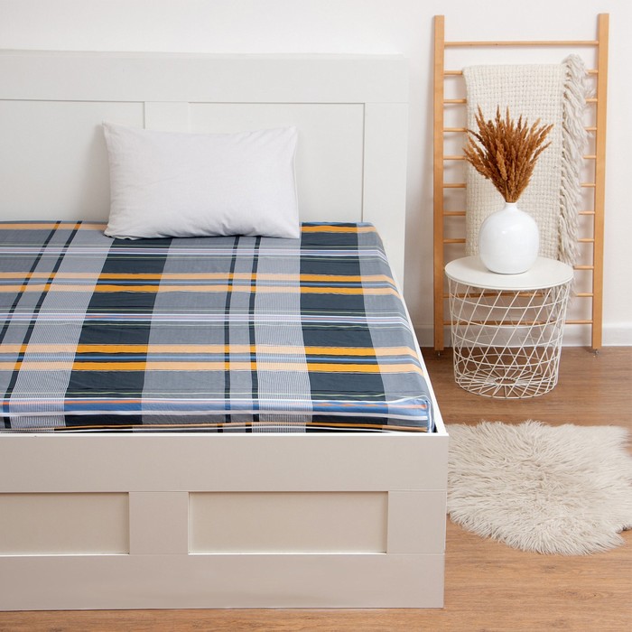 

Простыня на резинке LoveLife "Семейное счастье" 180*200*25см, 100% хлопок, сатин, 125г/м²