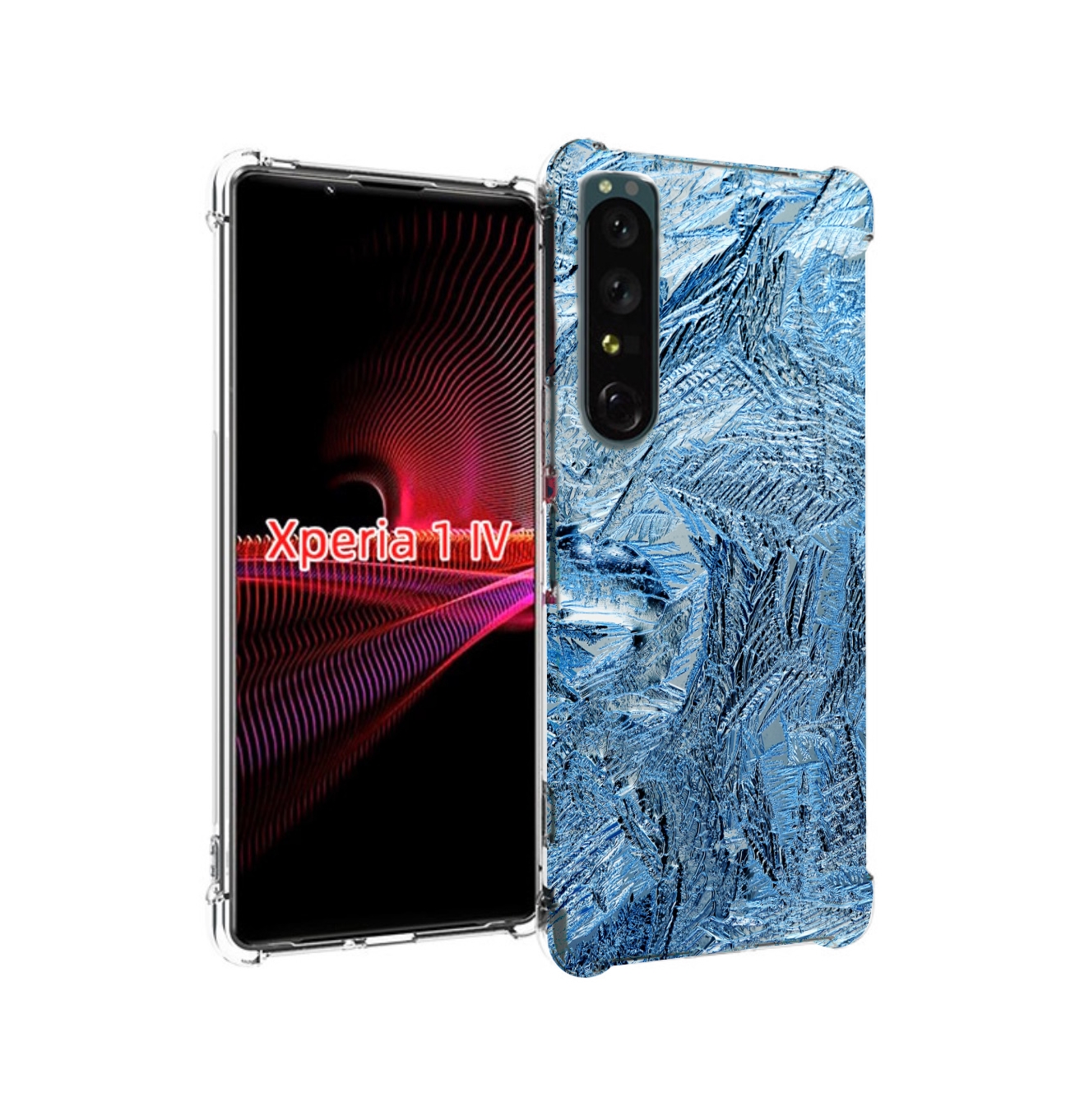 

Чехол накладка MyPads обледенение для Sony Xperia 1 IV, Прозрачный, Tocco