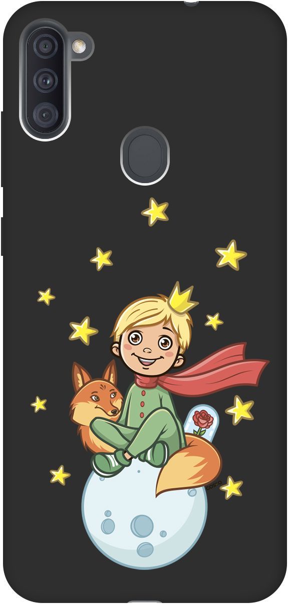 

Чехол на Samsung Galaxy A11/M11 с принтом "Little Prince" черный, Черный;бежевый, 2499