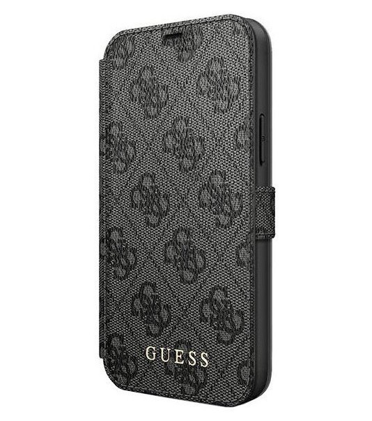 фото Чехол cg mobile guess 4g collection booktype iphone 12/12 pro серый