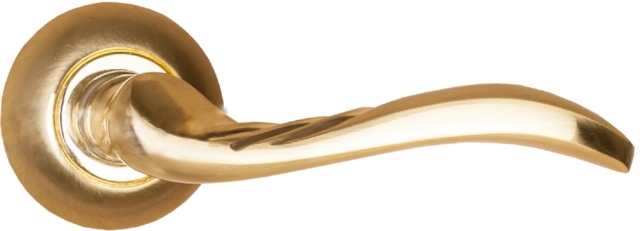 

Ручка дверная Puerto, латунь матовая AL 505-08 SB