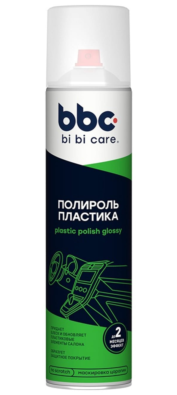 Полироль BiBiCare 4018 для пластика 400 мл