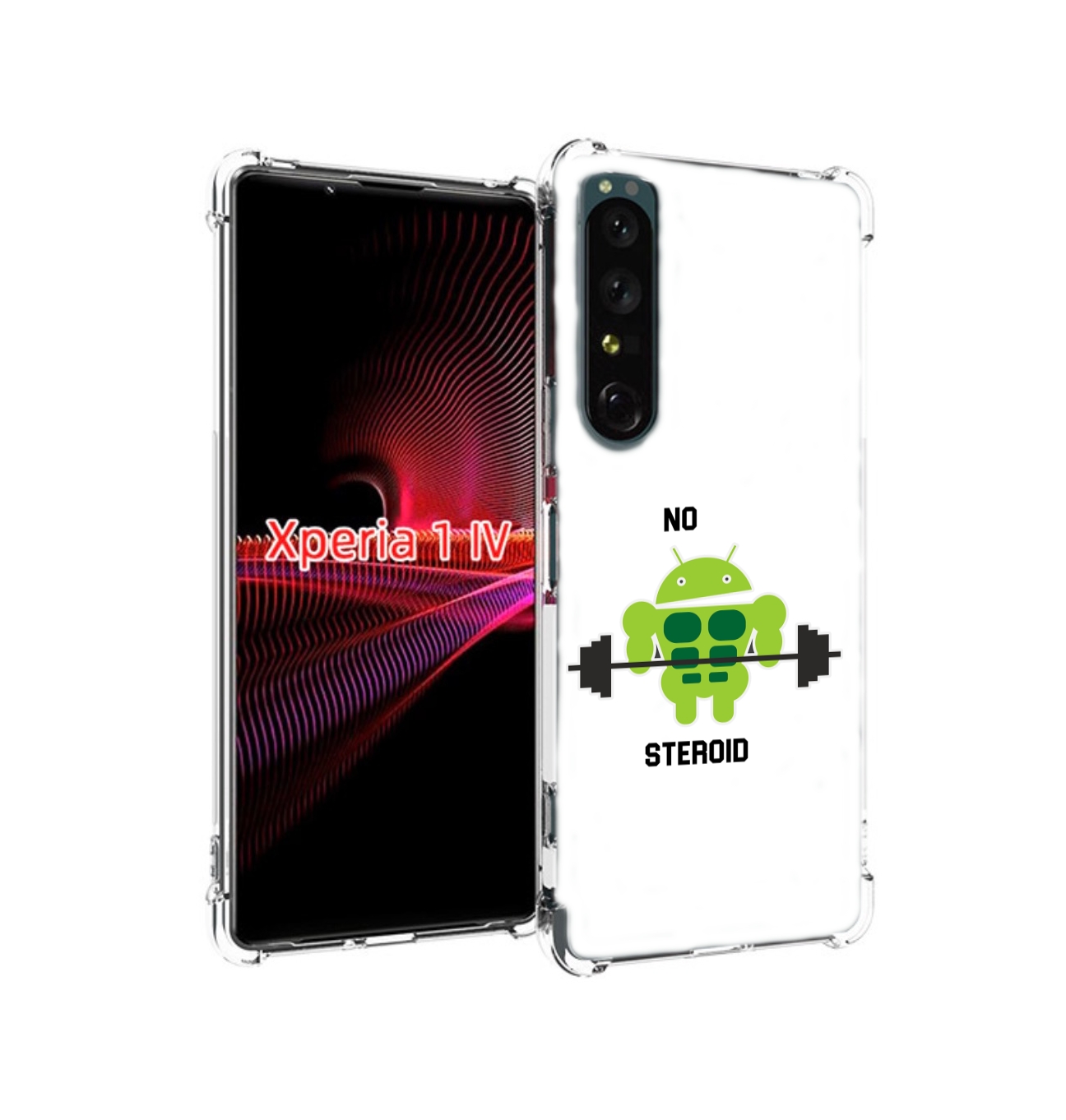 

Чехол накладка MyPads нет-стероидам для Sony Xperia 1 IV, Прозрачный, Tocco