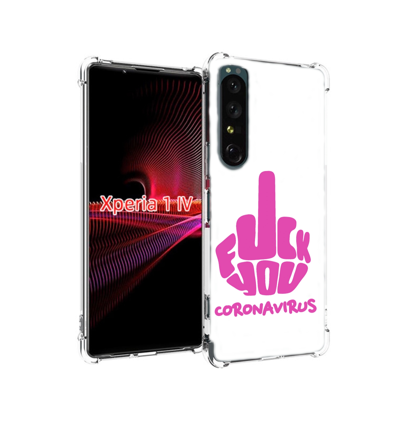 

Чехол накладка MyPads не-нужна-корона для Sony Xperia 1 IV, Прозрачный, Tocco
