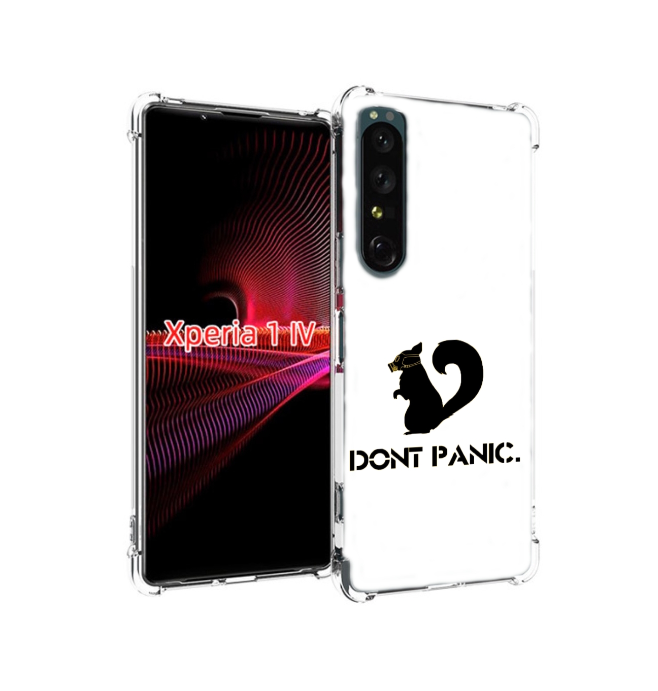 

Чехол накладка MyPads не паникуем для Sony Xperia 1 IV, Прозрачный, Tocco