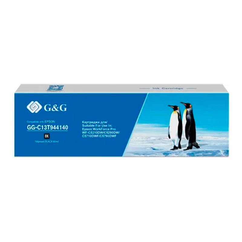 

Картридж для струйного принтера G&G (GG-C13T944140) черный, совместимый