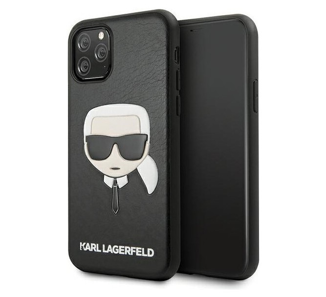 фото Чехол cg mobile karl lagerfeld leather iphone 11 pro max черный