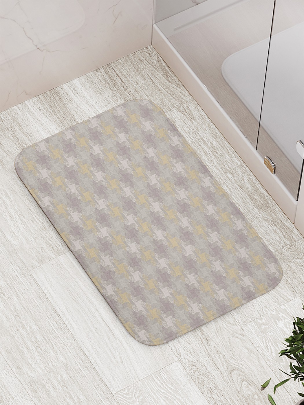 

Коврик противоскользящий для ванной, сауны, бассейна, 77х52 см bath_89456 JoyArty