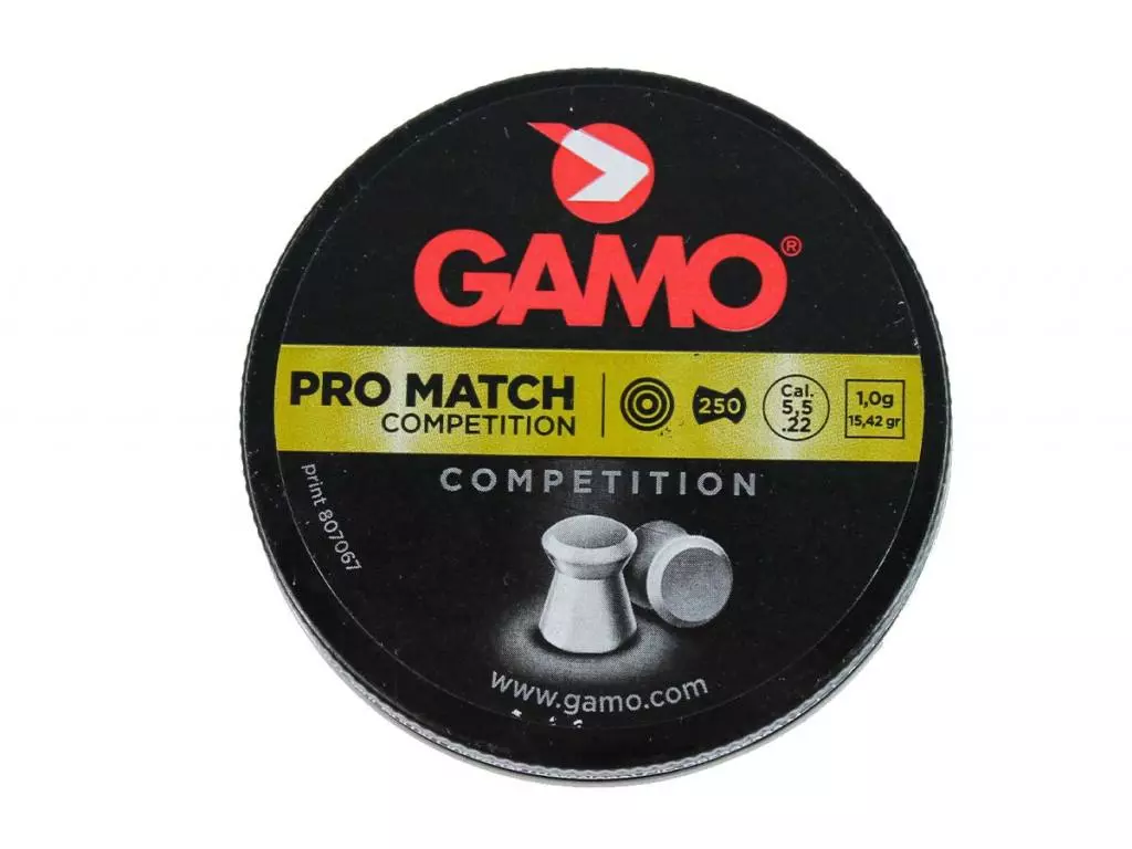 Пули пневматические Gamo Pro Match 5,5 мм (250 шт.)