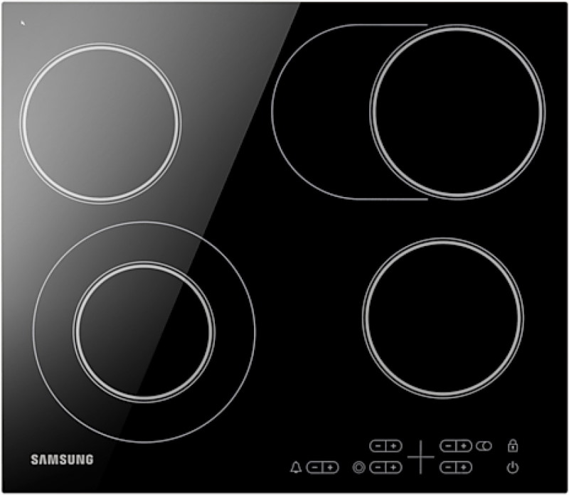 

Встраиваемая варочная панель электрическая Samsung NZ64T3516AK черный, NZ64T3516AK