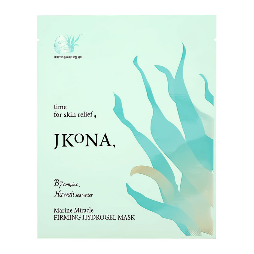 Маска для лица JKONA гидрогелевая с морской водой 30 г