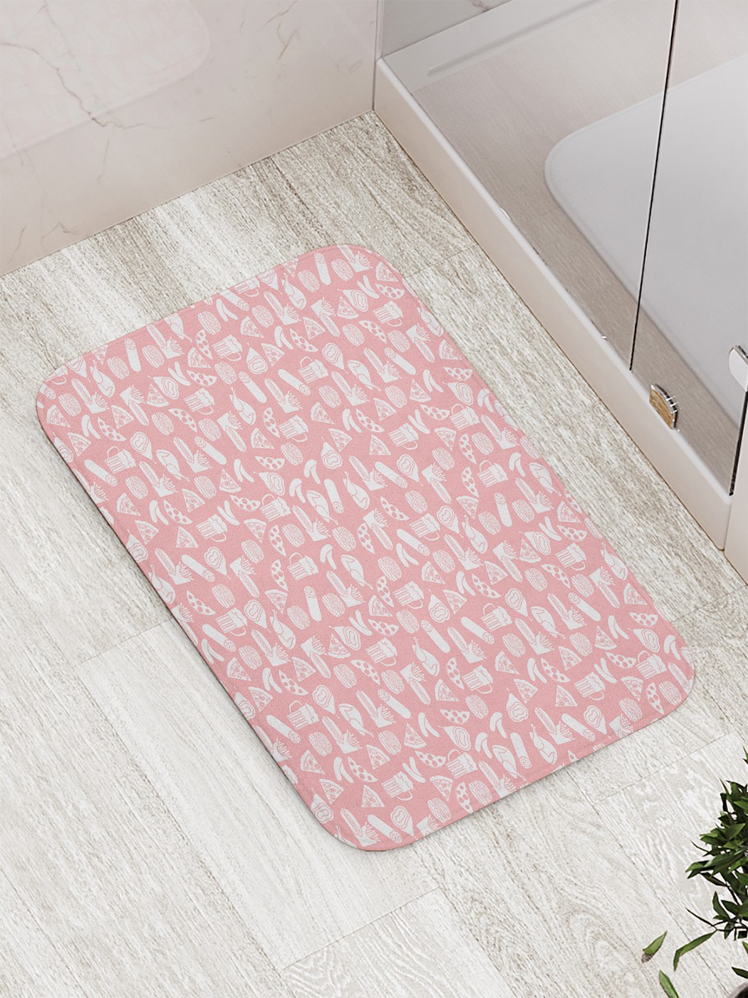 

Коврик противоскользящий для ванной, сауны, бассейна, 77х52 см bath_89318 JoyArty