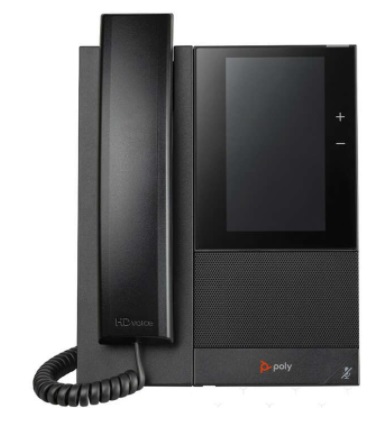 фото Ip-телефон polycom black (2200-49724-114)