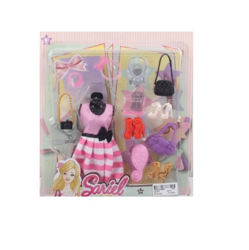 фото Одежда с аксессуарами для кукол арт t229-h43642 nobrand