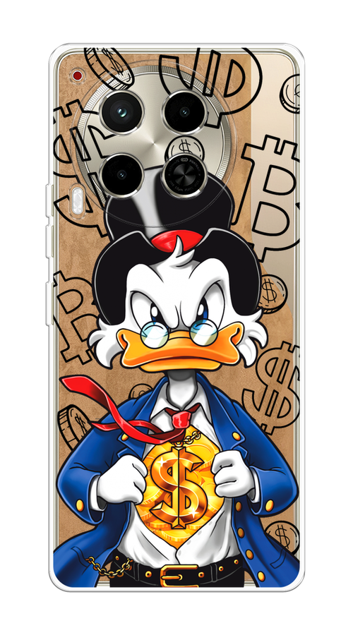 

Чехол на Tecno Camon 30 4G "Scrooge Goldman", Черный;белый;синий, 305650-1