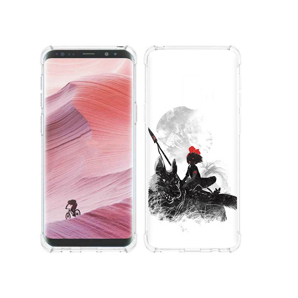 

Чехол MyPads Tocco для Samsung Galaxy S9 мононоке (PT101623.567.481), Прозрачный, Tocco