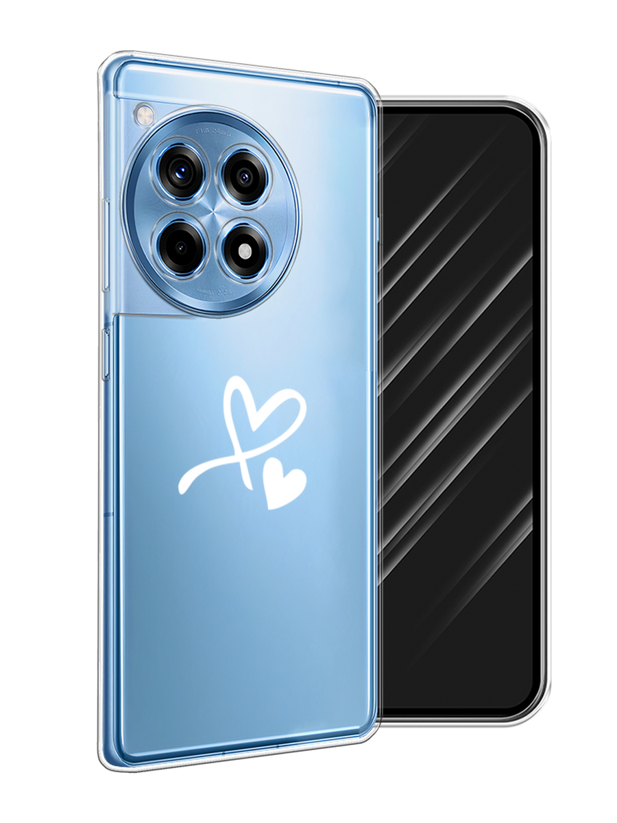 

Чехол Awog на OnePlus Ace 3 "Сердечко минимализм", Белый, 154550-1