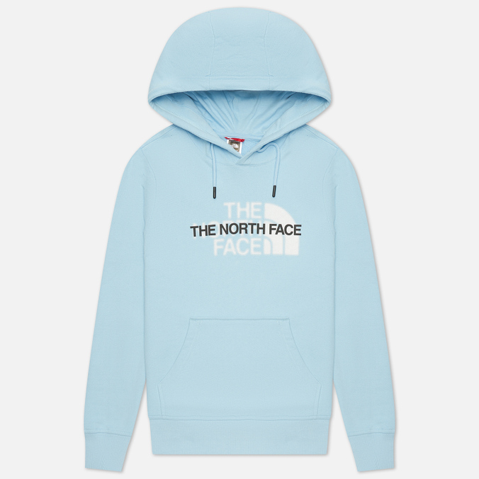 фото Худи женское the north face ta7qzt3r3 голубое xs