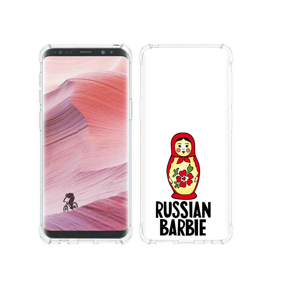 

Чехол MyPads Tocco для Samsung Galaxy S9 матрешка (PT101623.567.459), Прозрачный, Tocco