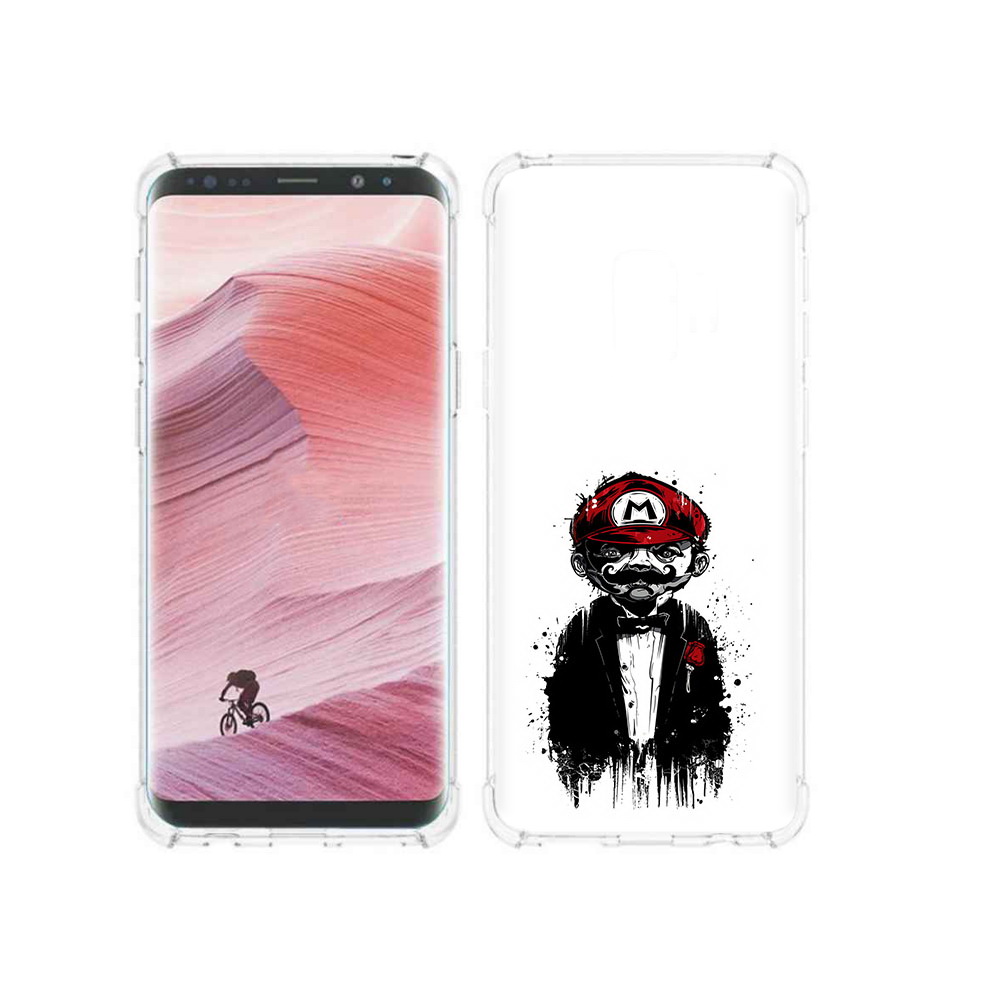

Чехол MyPads Tocco для Samsung Galaxy S9 марио (PT101623.567.458), Прозрачный, Tocco