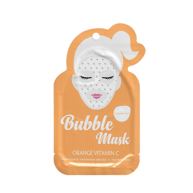 Маска пузырьковая Bubble Mask Orange Vitamin C, 20 г