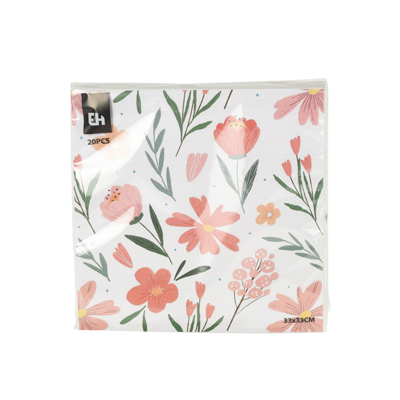 

Салфетки для сервировки стола Home Collection Flora Флора 33 х 33 см