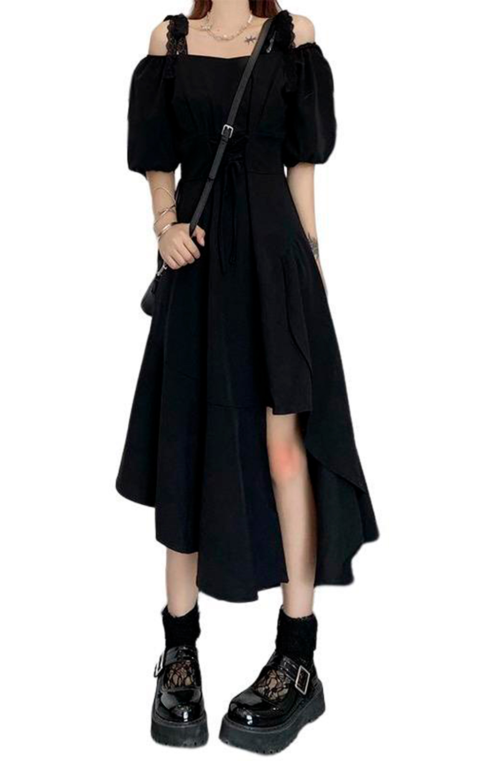 

Платье женское NoBrand 100548 черное S, Черный, 100548