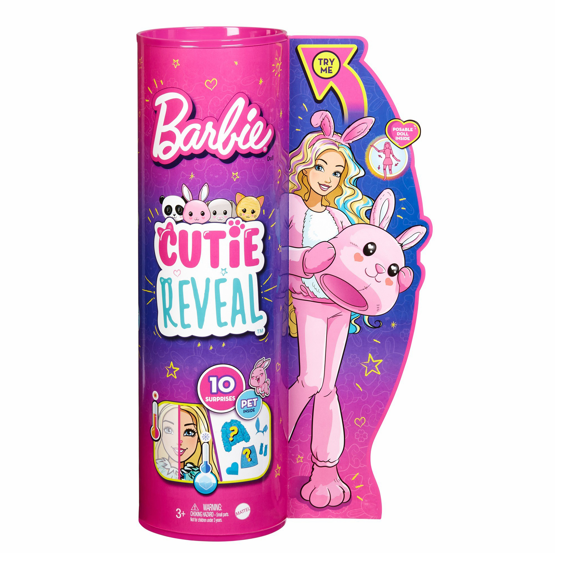 

Кукла Barbie Милашка-проявляшка зайчик