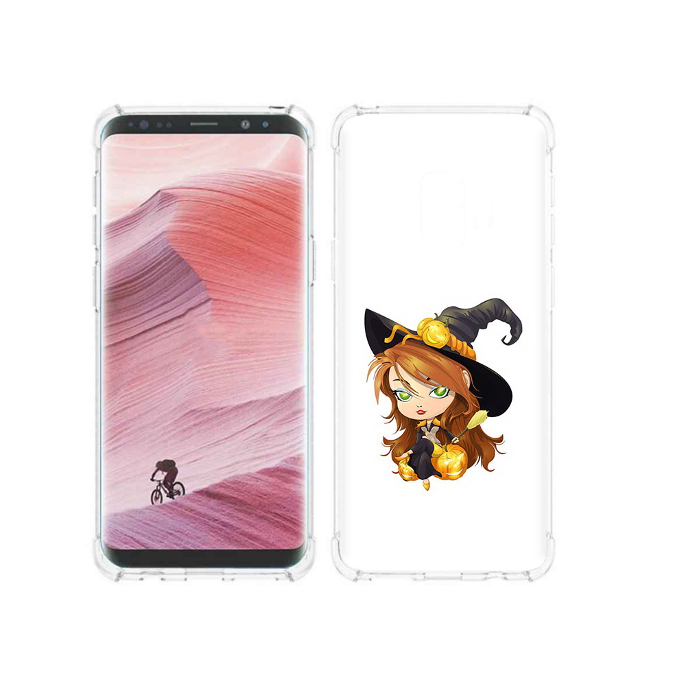 

Чехол MyPads Tocco для Samsung Galaxy S9 Ведьмочка (PT101623.567.40), Прозрачный, Tocco