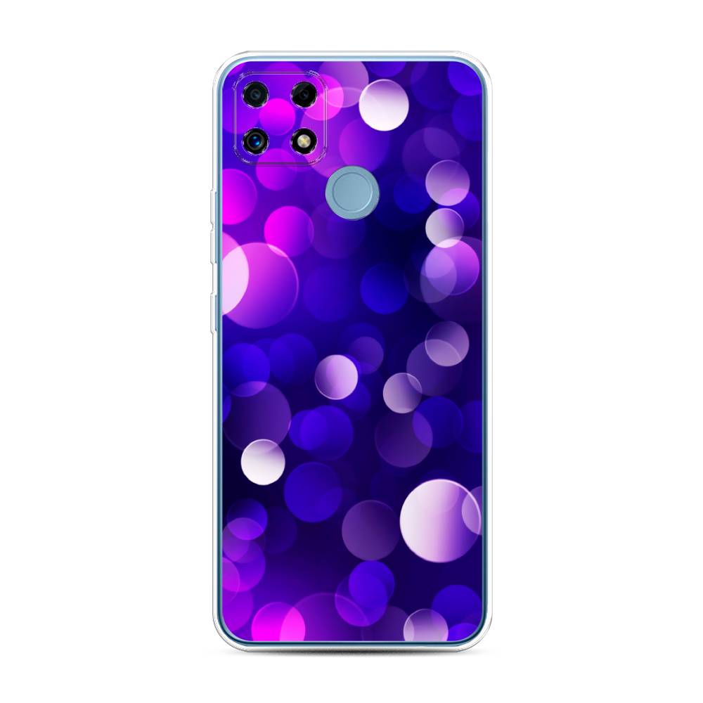 

Чехол на Oppo Realme C25 "Абстракция 27", Фиолетовый, 257450-3