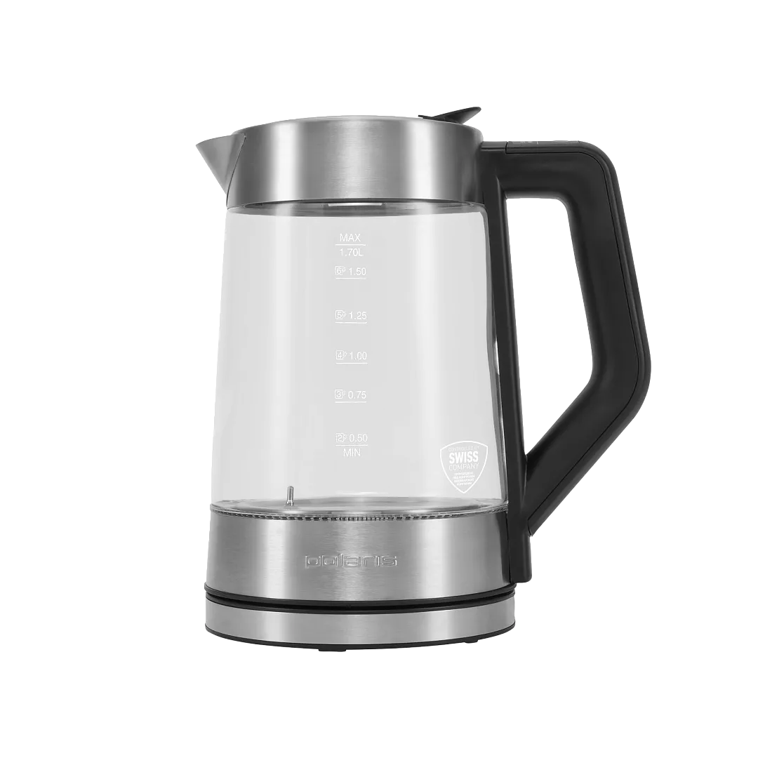 

Чайник электрический Polaris PWK 1725CGLD 1.7 л серебристый, PWK 1725CGLD