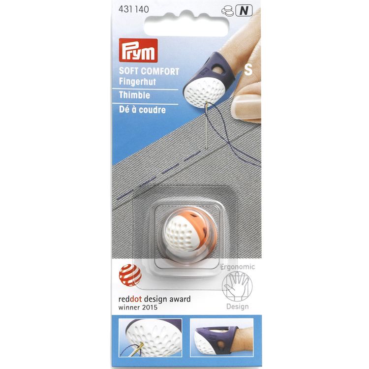 

Наперсток Prym Ergonomics, размер S, оранжевый